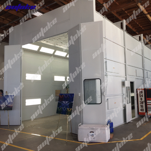 truck spray booth