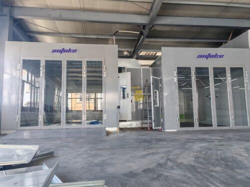 ATK-80-DH-PRO 8m Luxury Diesel Spray Booth | Industrial High-Efficiency Painting System | Professional Equipment for Auto Body Shops | Customizable | Factory Direct Supply