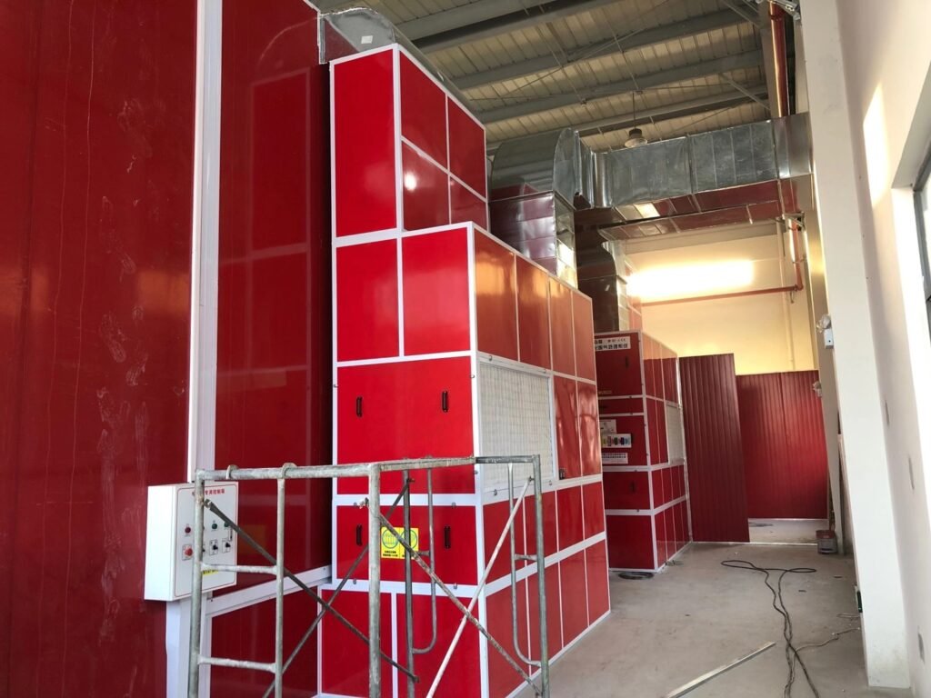 truck paint booth