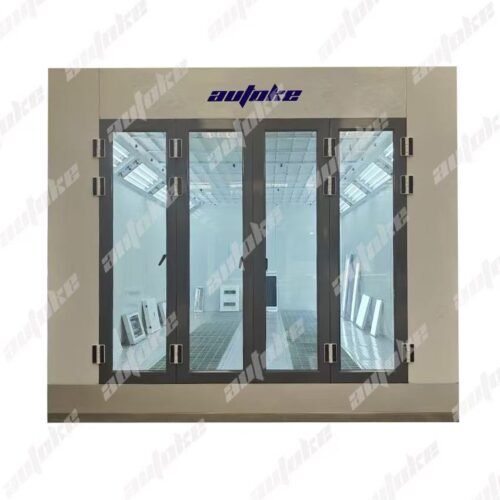 9m Super Luxury Electric Heated Spray Booth – Professional Automotive Equipment Supplier with Quantum Emitter Technology