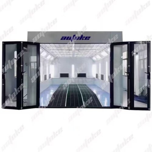 7m Luxury Gas Heating Spray Booth | Industrial Automotive Painting System | Factory Direct Supply for Workshops