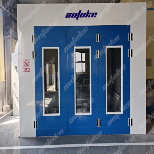 9m Luxury Spray Booth – Professional Automotive Equipment Supplier with Optional Electric or Diesel Heating