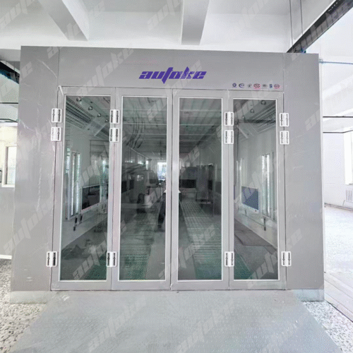 ATK-008D Economical 8m Diesel Heating Spray Booth | RIELLO G20 Burner | Controllable Running Cost | Ideal for Commercial Repair & Batch Painting