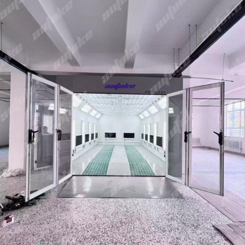 ATK-8000-DH-STD 8m Standard Diesel Spray Booth | Industrial High-Efficiency Painting System | Professional Equipment for Auto Body Shops | Customizable | Factory Direct
