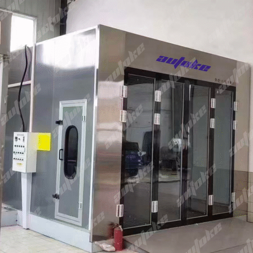 ATK-7000-EH-DR 7m Electric Spray Booth & Drying Room Combo | Integrated Painting & Curing Solution | Professional Setup for Auto Body Shops | Customizable | Factory Direct